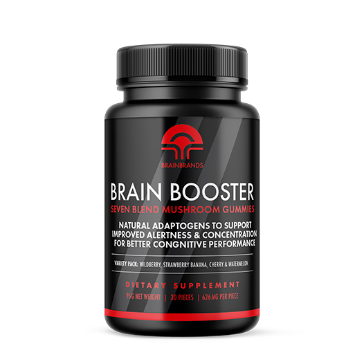 Brain Booster - Seven Blend Mushroom Gummies